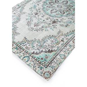 Alfombra de Lana Anudada a Mano, Rectangular, Abstracta, con Medallón Verde Vintage, para el Hogar, Alfombra Grande para Sala de Estar, Pasillo, Pae-2736 - Product Image 2