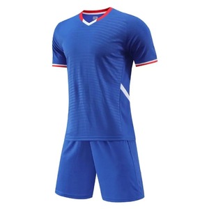 Conjunto de camisetas de fútbol para hombres y niños, ropa deportiva de secado rápido de 2 piezas, nueva temporada 23/24, uniforme de fútbol para hombre y niño, traje personalizado - Product Image 5
