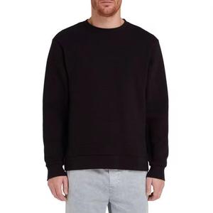 Article frais pur tissu Original hommes sweat séchage rapide manches longues basiques coton mélangé hommes sweat - Product Image 4
