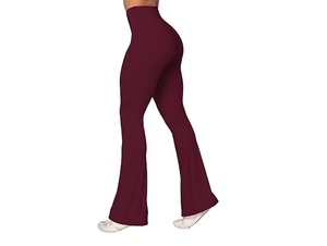Logotipo personalizado Buttery suave de cintura alta de alta calidad Yoga Leggings Mujeres Pantalones ajustados para Athletic Running Leggings - Product Image 3