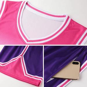 Conjunto de uniforme de baloncesto para jóvenes, Jersey de alta calidad personalizado, sublimado, a la venta - Product Image 3