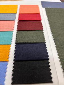 Venta al por mayor de tela de corona Shanti Lenin para hacer camisas de hombre de proveedor indio - Product Image 5