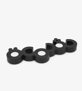 Portavelas de madera y metal de forma redonda de tamaño personalizado de calidad superior de último diseño superior en precio al por mayor - Product Image 6