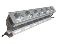 Projecteur LED RGBW IP68 avec contrôle DMX512 pour éclairage architectural commercial et paysager, haute luminosité