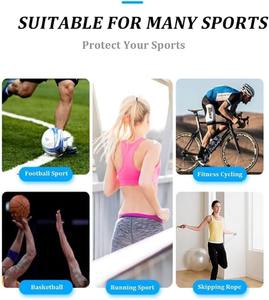 Anti-Slip Advanced Protection Medical Compression Knee Brace Long Leg Sleeve <b>Bandage</b> for Running <b>Sports</b> Crawling-Spandex/Nylon - Product Image 6