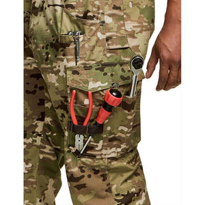 Veste cargo brodée taille haute imperméable coupe-vent respirante légère extensible décontractée Jogger Voyage en plein air 4 poches - Product Image 5