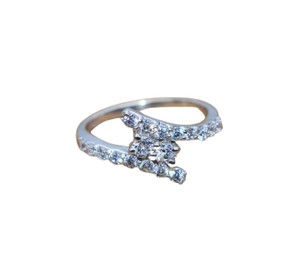 Bague classique faite à la main 925 bijoux en argent massif pour femmes 925 argent Sterling topaze bleue pierre précieuse Boho Style bague cadeau soeur - Product Image 1