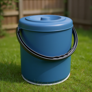 Contenedor de Basura Stefanplast (10 Litros) en Azul EUREKA Modelo 20116 - Product Image 3