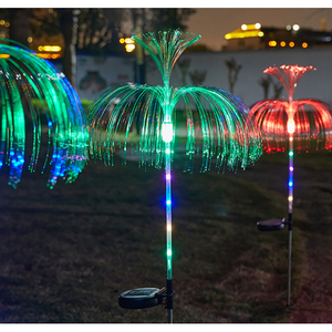 Luces LED de Medusa que Cambian de Color con Energía Solar, Clasificación IP65, Batería Incluida para Uso en Jardín - Product Image 4