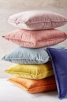 Prix de gros de haute qualité maison décorative velours housse de coussin jeter oreiller pour canapé carré en forme d'oreiller par ITHL