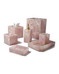 MArble Bathroom Decor <b>Sets</b> Accessories Toothbrush Holder Toothbrush Cup <b>soap</b> Dispenser Bathroom Accessories <b>Set</b> - Product Image 5