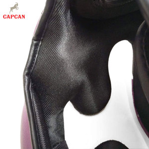 Protector de Cabeza de Cuero para Artes Marciales y Boxeo, Personalizado, Ligero y Ecológico - Product Image 5