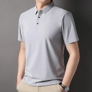 Camiseta Polo para hombre con impresión de logotipo personalizado, camiseta polo barata de tela tejida a precio de fábrica de la fábrica de Vietnam - Product Image 3