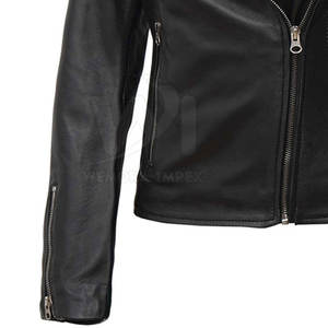 Chaqueta de Cuero para Mujer, Estilo Casual, a Prueba de Viento, para Uso en Exteriores - Product Image 6