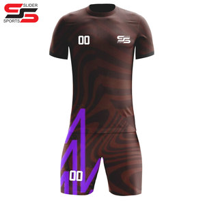 Camiseta de fútbol de verano para adultos, ropa deportiva de secado rápido, uniforme de fútbol de entrenamiento de gran tamaño, camiseta transpirable - Product Image 5