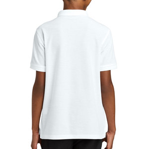 Camiseta Polo de Algodón de Alta Calidad, Impresión de Logotipo Personalizado, Estilo Juvenil, Tops Casuales de Algodón Suave, Camisetas Polo 100% Algodón Piqué - Product Image 2