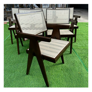 เก้าอี้หวายธรรมชาติทำมือแบบเวียดนามสมัยใหม่นั่งง่ายทันสมัยสำหรับบ้านโรงแรมศิลปะยอดนิยมสำหรับคลังสินค้า - Product Image 5