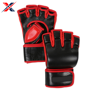 ถุงมือฝึก MMA สีแดงสีดำ - Product Image 4