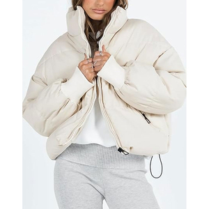 Fashion Winter <b>Women</b> Puffer <b>Jacket</b> Wholesale Custom Bubble Coat OEM Breathable Windproof Comfortable <b>Women</b> Puffer <b>Jacket</b> - Product Image 2