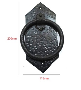 ที่เคาะประตูเหล็กหล่อแบบเก่าที่เคาะประตูแบบดูใหม่ที่เคาะประตูทำจากเหล็กหล่อแบบโบราณ - Product Image 4