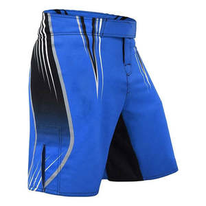 Vente en gros de shorts d'entraînement MMA personnalisables pour hommes sublimation personnalisée avec logo OEM vêtements de sport d'arts martiaux - Product Image 3