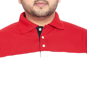 Polo décontracté à manches courtes pour hommes 100% coton mode d'été avec impression personnalisée motif solide coupe régulière - Product Image 5