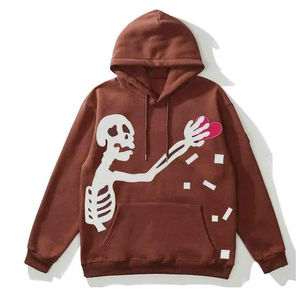 Venta al por mayor 2025 Premium 100% algodón 3D Puff impresión Sudadera con capucha logotipo personalizado Impresión digital último diseño Puffer impresión sudaderas con capucha - Product Image 4