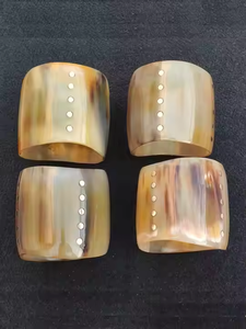 Moderno Cuerno de Búfalo Moda Pulsera Brazaletes Artesanía Venta al por mayor Nueva Moda por media luna artesanías - Product Image 3