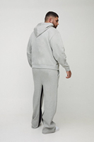 Chándal Deportivo Personalizado con Logotipo Bordado en 3D, Cintura Elástica Regular, Capucha, Casual, Sólido, Ecológico, de Secado Rápido, Transpirable, de Forro Polar para Hombre, 100%