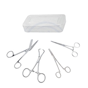 ชุดเครื่องมือผ่าตัดแบบบีบอัดสแตนเลสชุดเครื่องมือผ่าตัดพื้นฐานการบีบอัด - Product Image 1