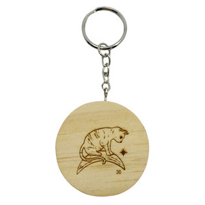 Manufacturer <b>Custom</b> logo Engraved Eco Gift Wood <b>Keychain</b> Blank - Product Image 6