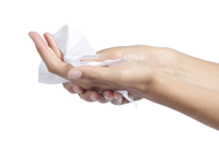 Lingettes de bain sans rinçage (douche) Lingettes pour le corps Produits nettoyants sans eau sans alcool sans rinçage pour les soins aux patients et aux personnes âgées