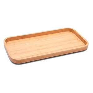 Plateau individuel classique en résine incrustée, finition polie, design moderne et luxueux, facile à nettoyer, 10x12 pouces, pour la nourriture, les rendez-vous - Product Image 1