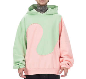 เสื้อฮู้ดดี้ลำลองคุณภาพสูงสำหรับผู้หญิงและผู้ชาย ผลิตตามสั่ง พร้อมปักโลโก้ ผ้าเฟรนช์เทอร์รี่สำหรับฤดูหนาว สีพื้นเรียบ - Product Image 4