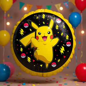 Palloncino in Foil Pikachu 43Cm Decorazione per Feste a Tema Pokemon - Product Image 3