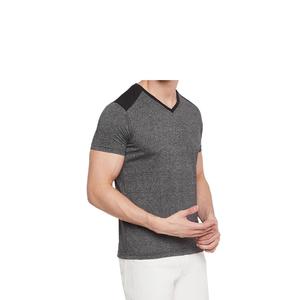 Venta al por mayor de camisetas de hombre 100% algodón personalizado serigrafía estilo casual ajuste suelto logotipo frontal diseño de patrón de letras - Product Image 4