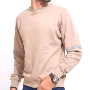 เสื้อสเวตเตอร์สวมหัวผ้าฝ้ายอินทรีย์เสื้อผ้าฟลีซแบบยั่งยืนสำหรับฤดูหนาวดีไซน์ตามสั่ง - Product Image 1