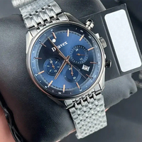 Jam Tangan Mewah Berkualitas Tinggi 2026 untuk Pria Logo Kustom Baja Tahan Karat Tanggal Bercahaya Tahan Air Jam Tangan Quartz Reloj