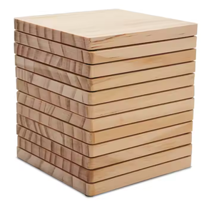 แผ่นรองโต๊ะไม้และแผ่นรองแก้ววอลนัทจากอินเดียแผ่นรองแก้วไม้ธรรมชาติ - Product Image 1