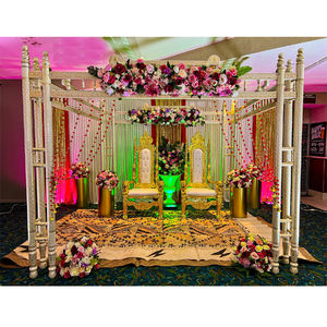 Boda del sur de Asia Sankheda Mandap Configuración Sankheda Mandap para ceremonia de boda Matrimonio hindú tradicional Sankheda Mandap EE. UU. - Product Image 1