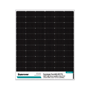Panneau solaire monocristallin Sunrover Sun460-DE17S 460W à cellules PERC de 210 mm, certifié TUV - Product Image 2