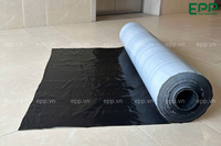 Offre Spéciale agricole réfléchissant noir/argent polyéthylène Poly paillis Film mauvaises herbes tapis barrière en plastique couvre-sol paillis rouleau