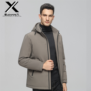 แจ็กเก็ตปลาปักเป้าแบบสั้นของผู้ชายแนวสตรีทแฟชั่นขนาดใหญ่พิเศษกันน้ำได้อย่างยั่งยืน - Product Image 2