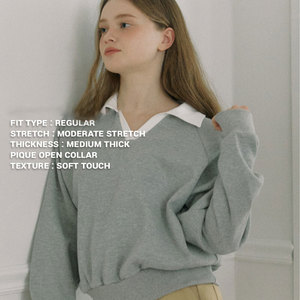 สเวตเชิ้ตโลโก้ปกคอเสื้อกันเหงื่อดีไซน์ทันสมัยเหมาะสำหรับเสื้อสไตล์ประจำวันของผู้หญิง - Product Image 4