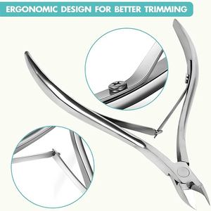 Stainless Steel Professional Baby Finger <b>Nail</b> Nipper Wide Jaw Opening for Beauty Salon Manicure Equipment-Factory Direct - Product Image 4