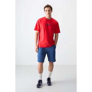 Camiseta Extra Grande para Hombre Fiesta, 100% Algodón Jersey, Gruesa, Suave, Texturizada, Estampada-88376 - Product Image 5