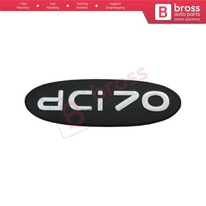 BSP568 Emblème monogramme noir Dci 70 pour 8200120852 / 82 00 120 852 - Product Image 6