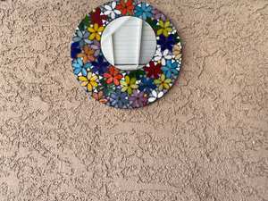 FLOWER Verre MOSAIC MIROIR - Product Image 2