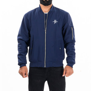 Chaqueta Casual Refinada para Hombre, Chaqueta Bomber con Interior Aislado, Ajuste Cómodo, Construcción Ligera, Tela Resistente, Diseño Elegante - Product Image 3