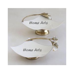 Conjunto de 3 bandejas para servir comida de forma ovalada, nuevo diseño, bandeja de aluminio para servir té y café para proveedor mayorista - Product Image 4